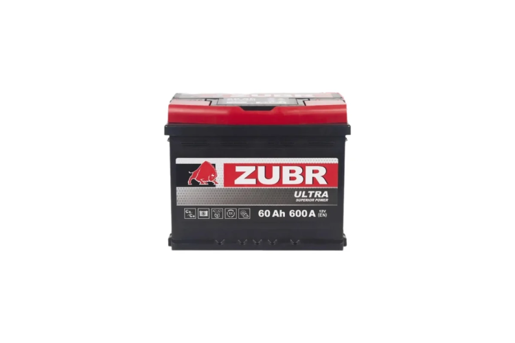Аккумуляторная батарея ZUBR ULTRA 60 Ah ПП
